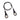 Connection cable (2 pieces) for StimaWELL EMS and Amplitrain 50cm